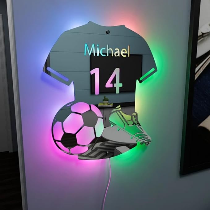 Football player | Personal LED mirror