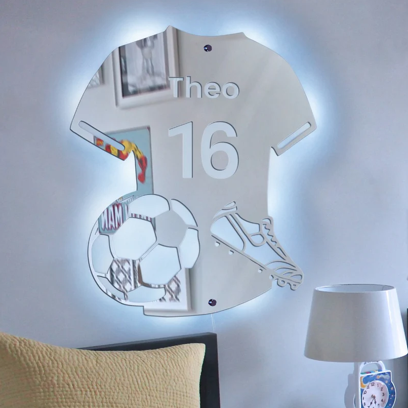 Football player | Personal LED mirror