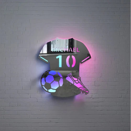 Football player | Personal LED mirror