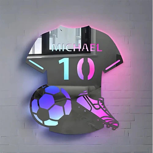 Football player | Personal LED mirror